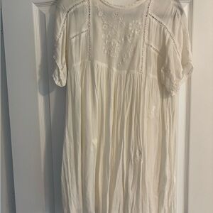 Elegant Cream Kids Dress